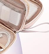 NISHEL Travel Cord Organizer Case, Double Layers Tech Electronic Case, Travel Essentials for Char...