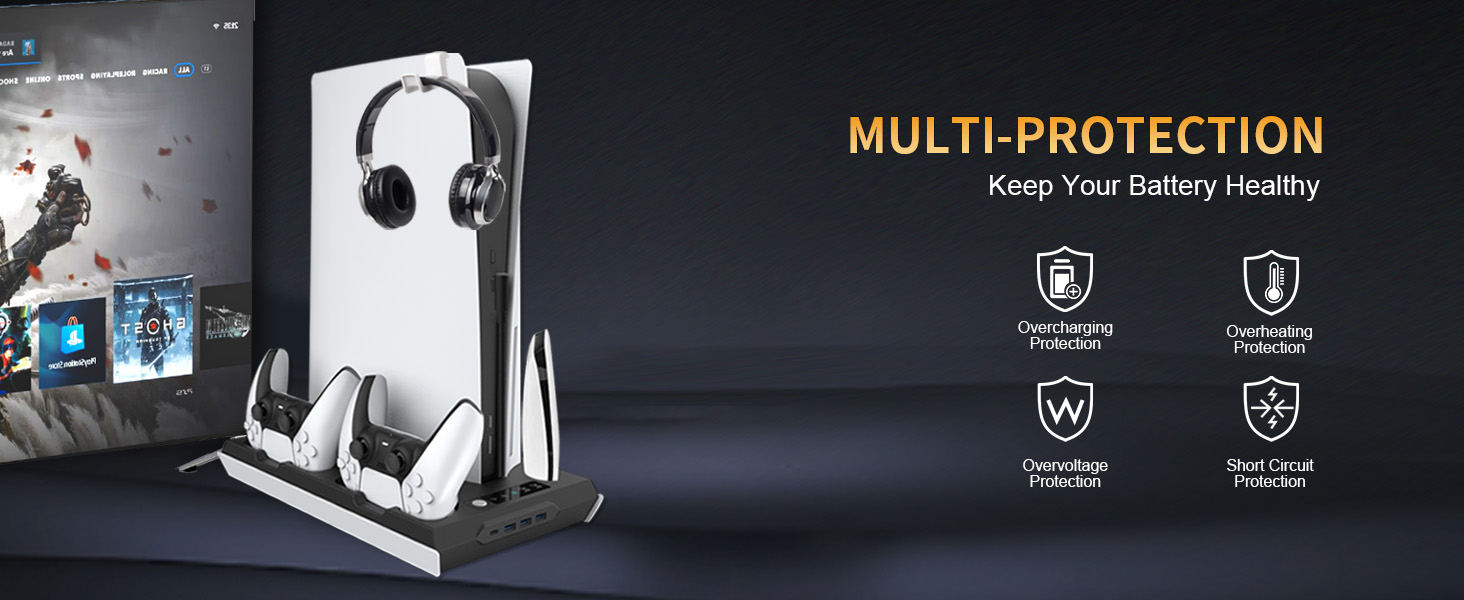 Cooling Station for PS5