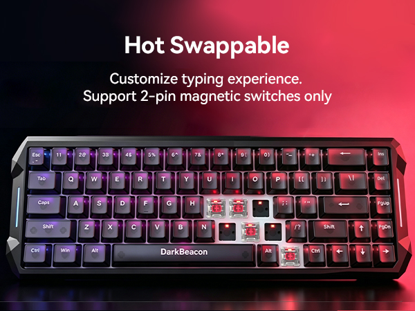 keyboard hot swappable