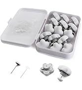 MQUPIN Duvet Pins 16 Set, Duvet Clips for Comforter Inside Duvet Fasteners, Soft Fabric Material ...