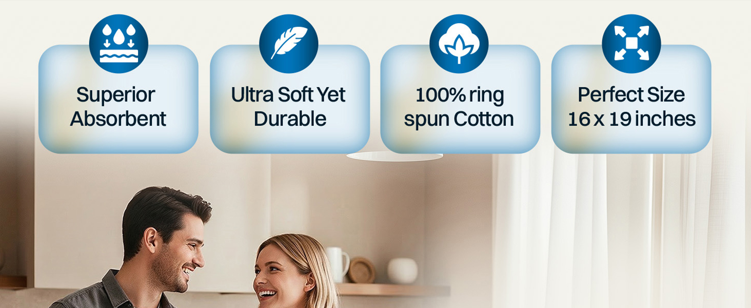 utopia bar mop kitchen cotton absorbent ribbed bar multi purpose cleaning home
