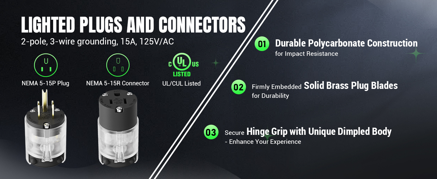 extension cord plug replacement