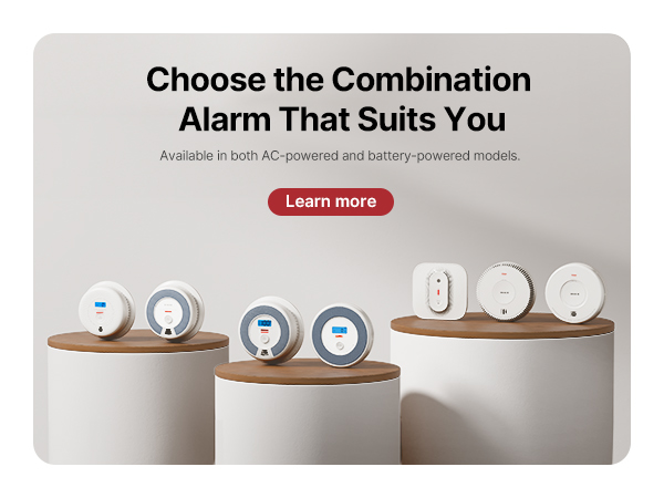 smoke detector carbon monoxide detector combo 10 year battery