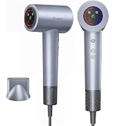 Labiim Hair Dryer, High-Speed Ionic Blow Dryer 110,000 RPM Motor, Steel | Fast Drying 200M Ions F...