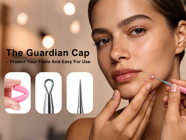 pimple popping kit acne kit face tools acne needle pimple extractor kit acne tool blackhead tool kit