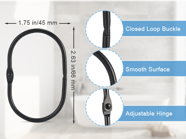 shower curtain rings