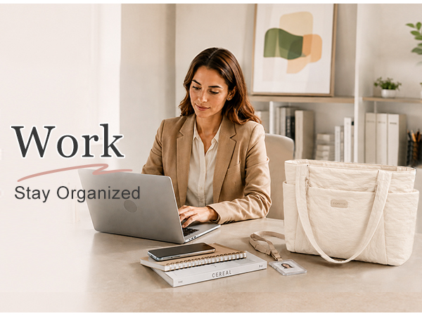 work tote bag for women