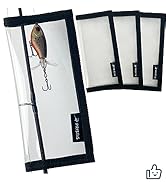 fishing lure wraps kit clear hook cover bait keeper fish tackle storage bag tool set gear