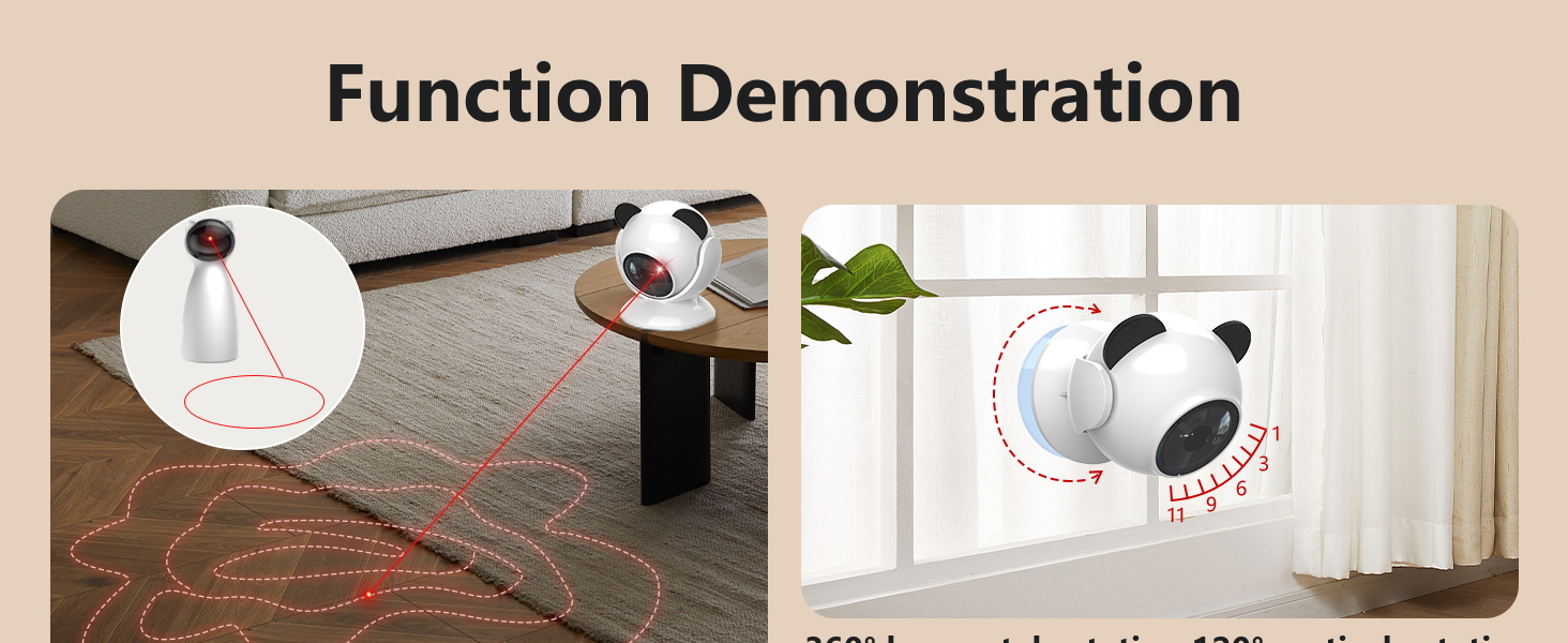automatic laser cat toy