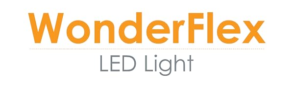 Mighty Bright, WonderFlex LED Book Light, reading light, clip-on, battery powered, flexible, light