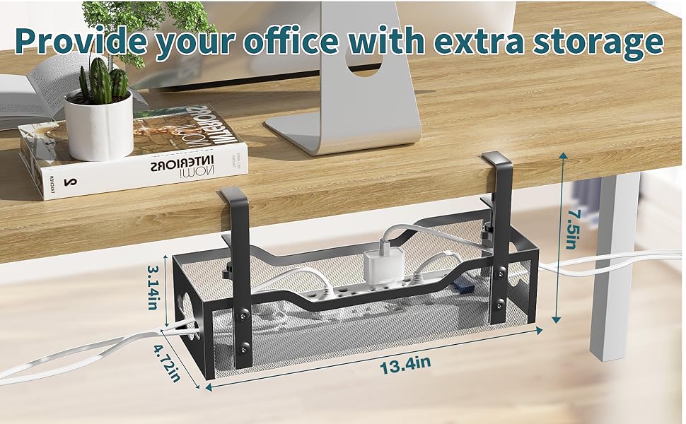 under desk organizer