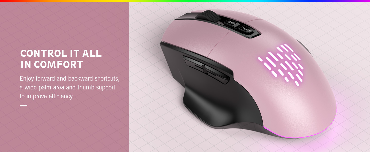 7 button wireless mouse