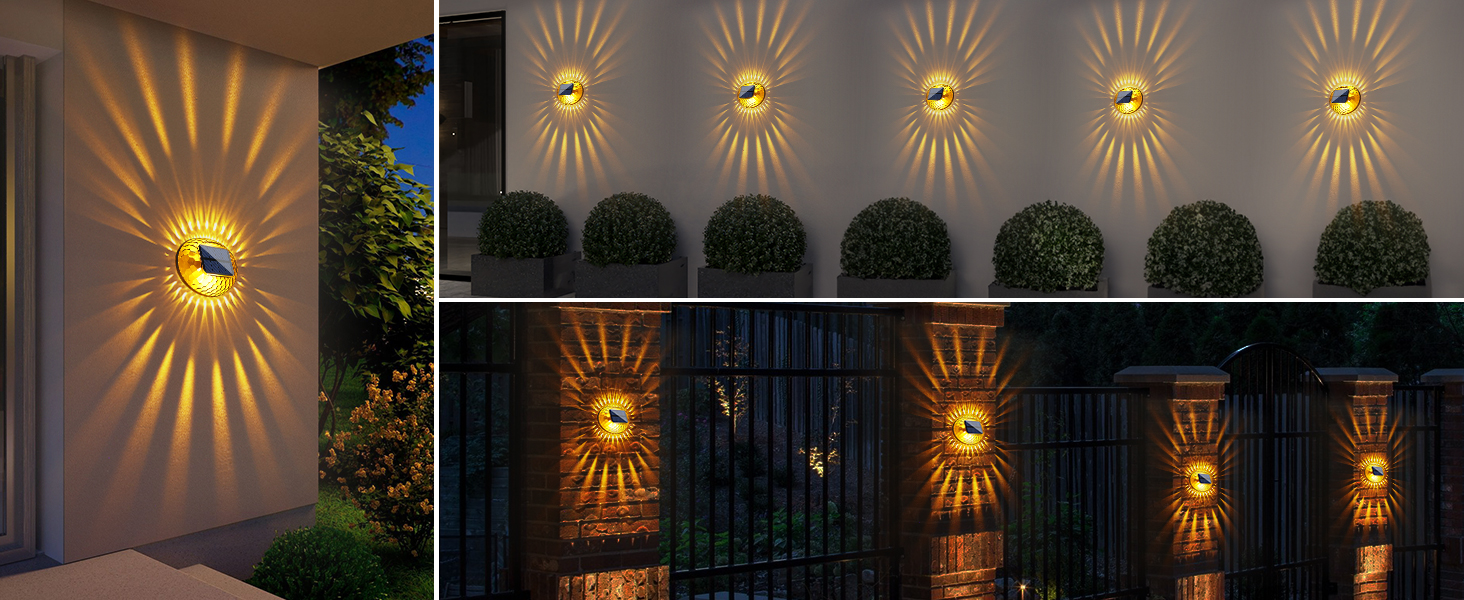 Solar Fence Lights