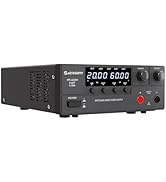 Jesverty DC Power Supply Variable, 0-60V 0-20A 1200W Switching DC Regulated Bench Power Supply wi...