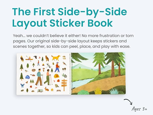 Camping Stickers Activity Sticker Book