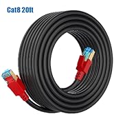 Cat8 Ethernet Cable 20 ft