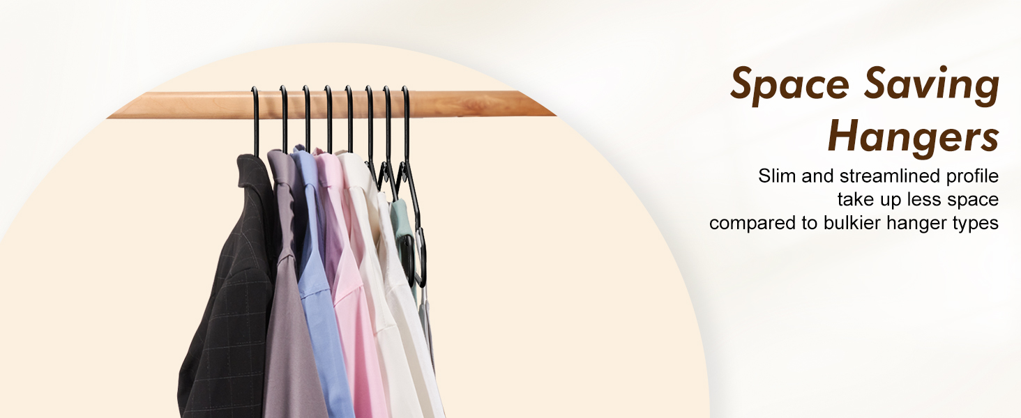 slim hangers space saving