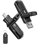 Orlian 128GB USB C Solid State Flash Drive Up to 450MB/s USB 3.2 Gen 1 Dual USB Flash Drive Type ...