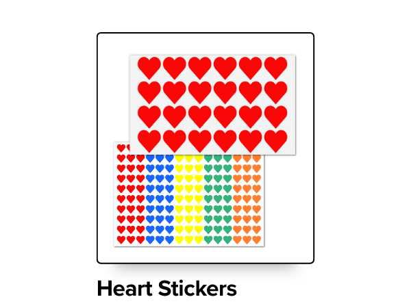 Heart Stickers