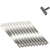 Carefree Fish Aquarium Scraper Blades 10Pcs for 4IN1 6IN1 7IN1 9IN1 Cleaning Tools Long Handle Al...