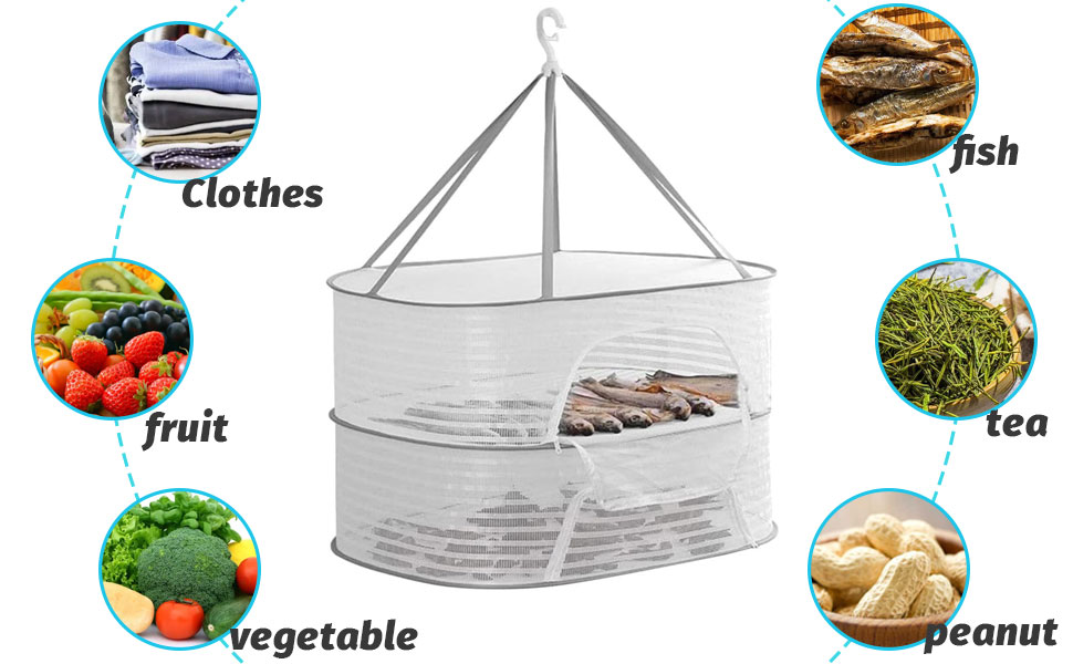 Hanging Drying Fish Net