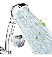 Nosame Shower,High Pressure Handheld Shower Head with ON/Off Pause Switch 3-Settings Water Saving...