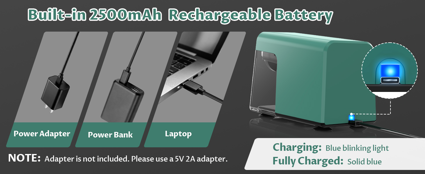 rechargeable cordless pencil sharpener