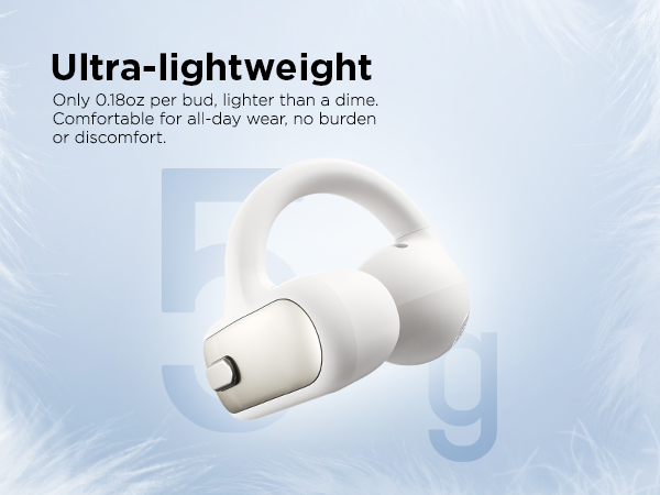 clip-on open-ear earbuds