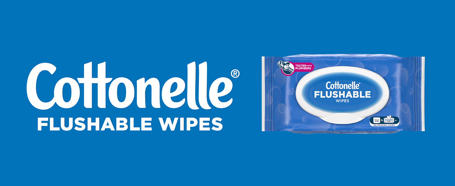 Cottonelle Flushable wipes