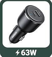 63W USB C Car Charger