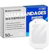 Large Waterproof Bandages Clear Dressings Tattoo Tape Sensitive Skin Wounds Care, Transparent Fil...