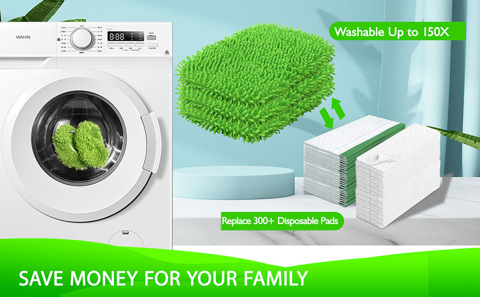 reusable swiffer mop pads
