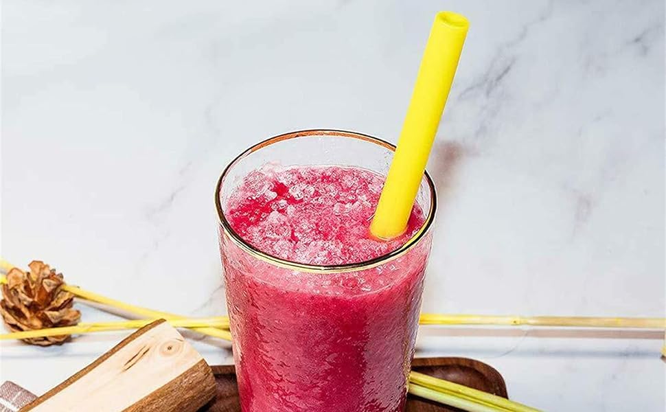 silicone drinking straws