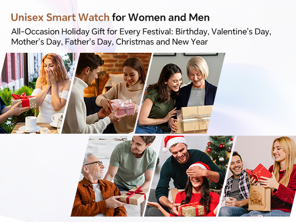 Smart watch for women and men smart gifts for women and men
