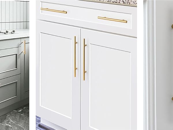 Kitchen Cabinet Door Handles and Knobs Bathroom Bedroom Furniture Handles Stainless Steel