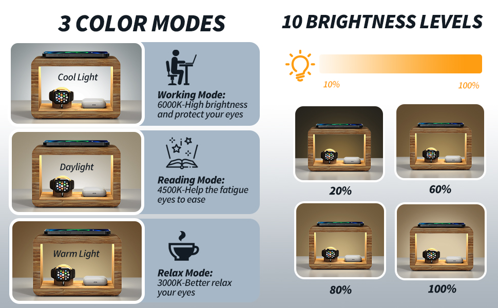 bamboo charging station
