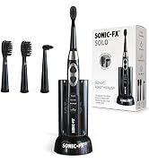 Sonic-FX Solo Electric Toothbrush - 3 Brushing Modes - with Intelligent Auto-Timer, Includes 2 To...