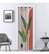 Mightree Doorway Curtain Blackout Door Curtain, Thermal Insulated Doorway Curtains, Sliding Close...