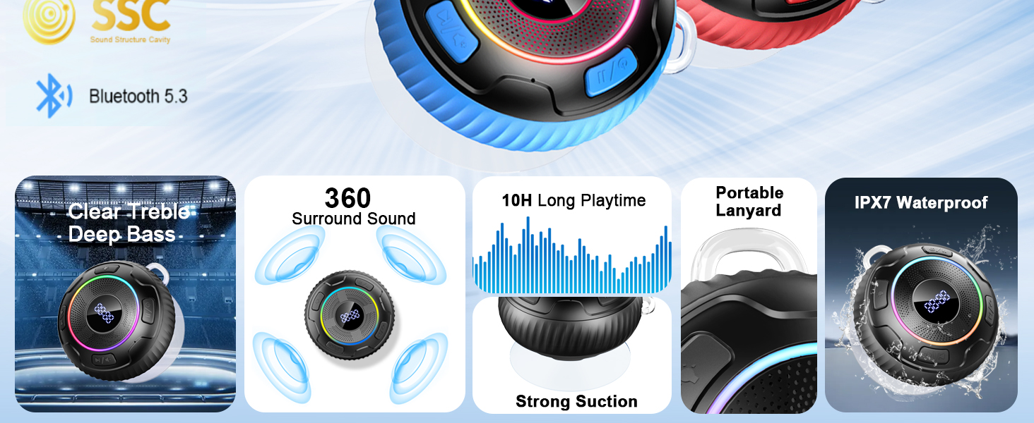 Hupoaf Bluetooth Speaker