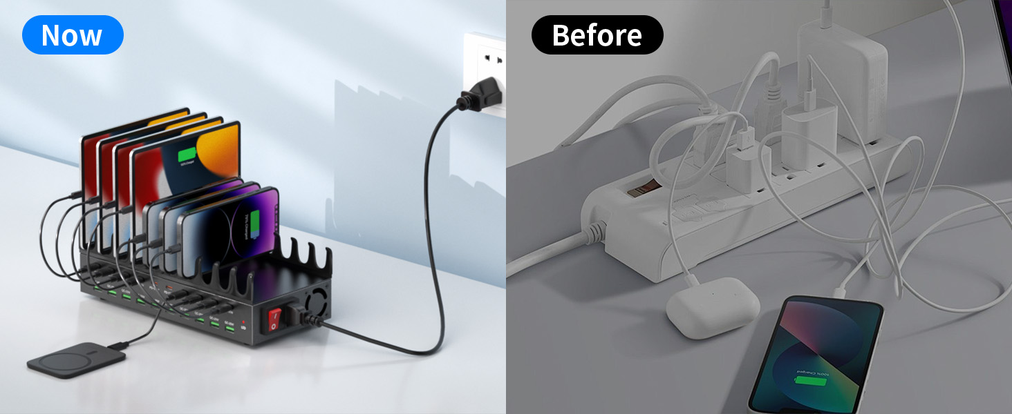 charging station for multiple devices
