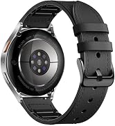 Adorve Leather Bands Compatible with Samsung Galaxy Watch 7 Band/Galaxy Watch 6 Band 40mm 44mm, W...