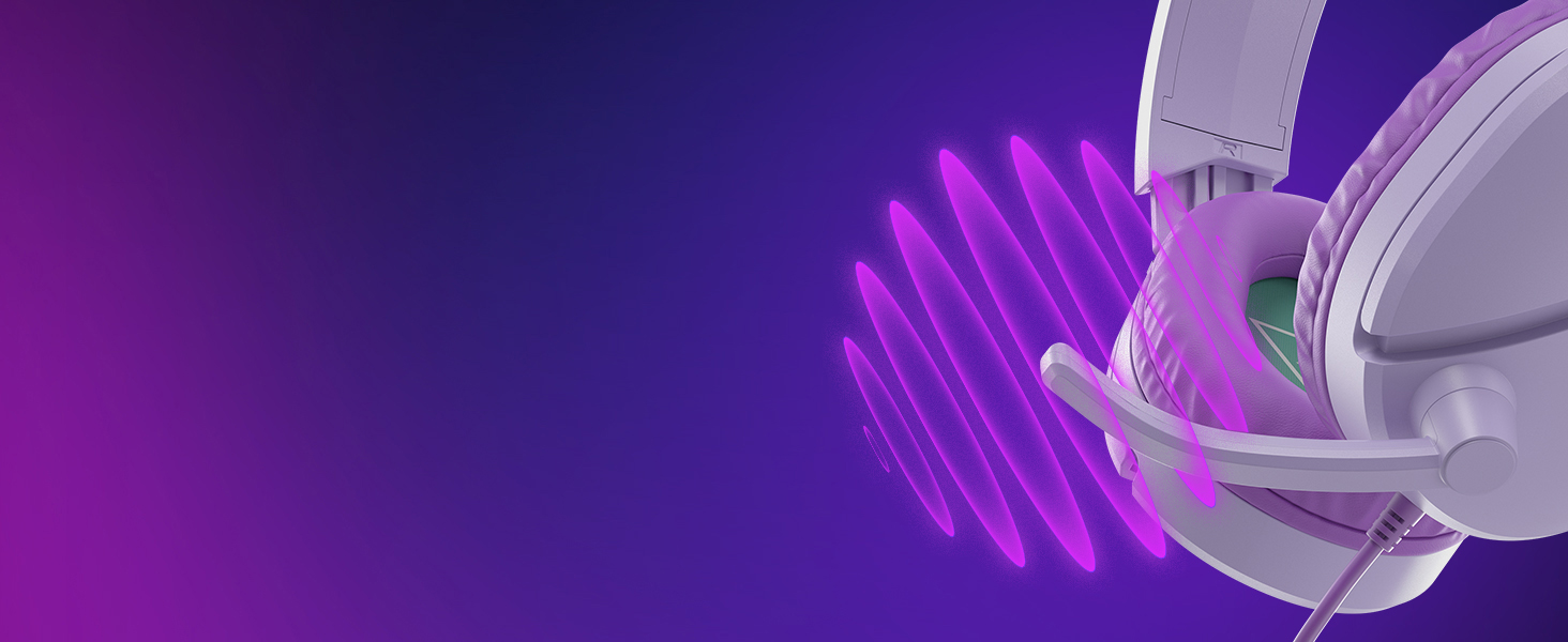 Recon 70 Lavender Flip-to-Mute Mic