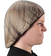 FRONTLINE Hair Nets 100 Pack Premium Invisible Nylon Mesh Hair Cover for Food Service Workers Dis...