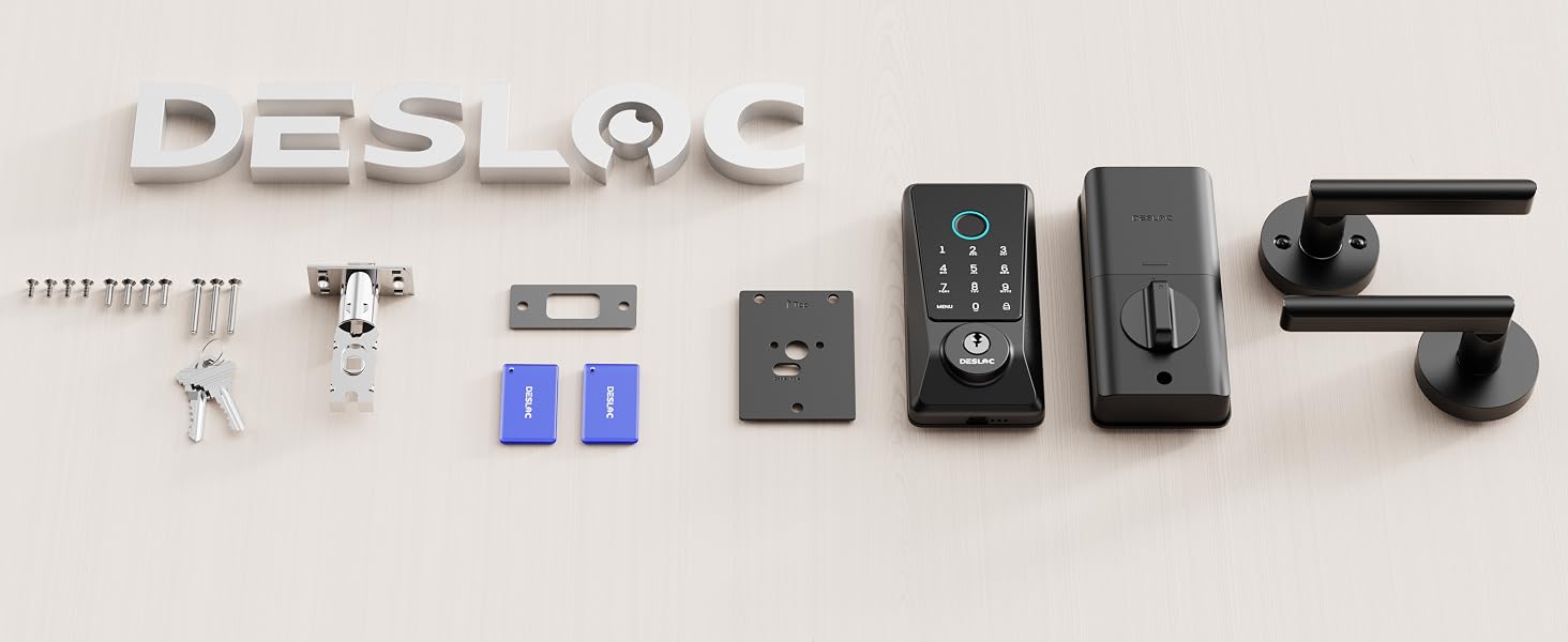 smart locks for front door with handle