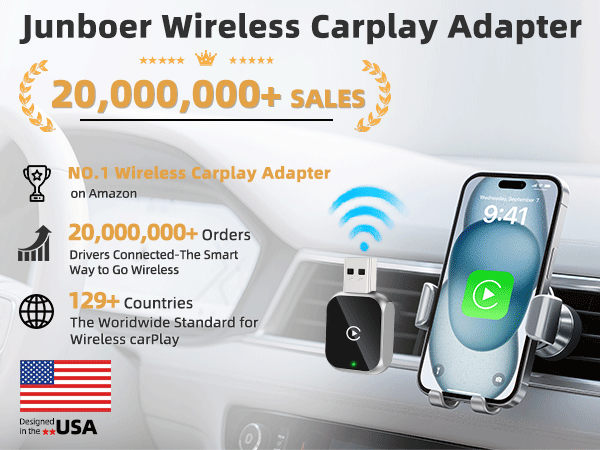 Wireless Carplay Adapter Apple Dongle
