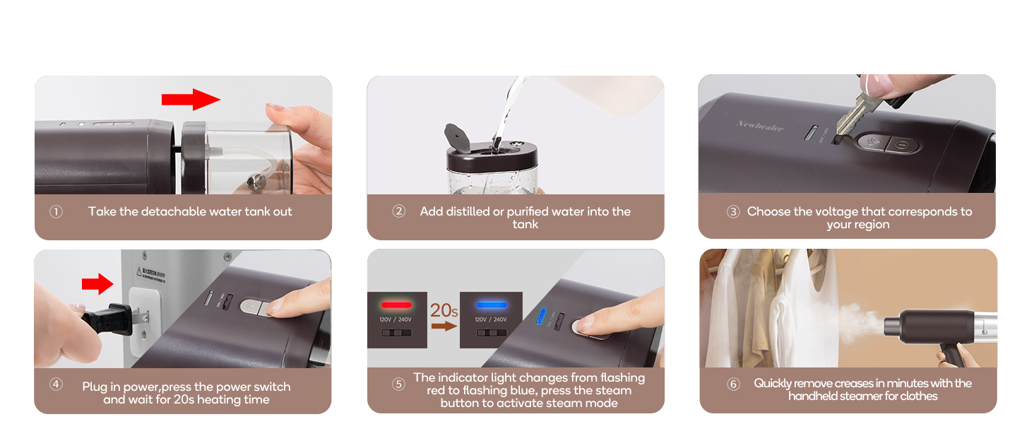 iron with steamer travel pack professional steamer dual-voltage folding laundry home use