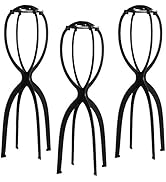 Dreamlover Wig Stand, Tall Wig Stand Long, 3 Pack