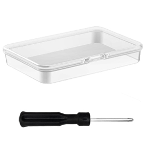 STORAGE BOX AND SCREWDRIVER