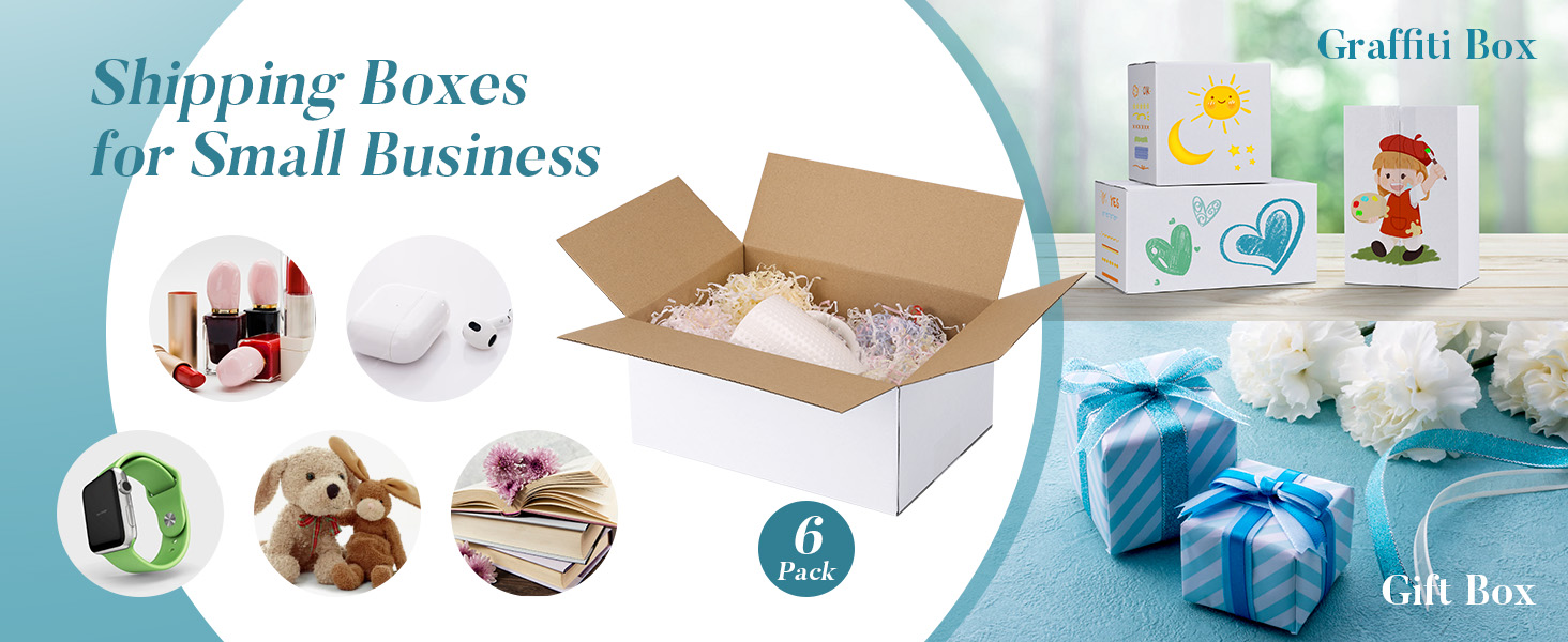 shipping boxes