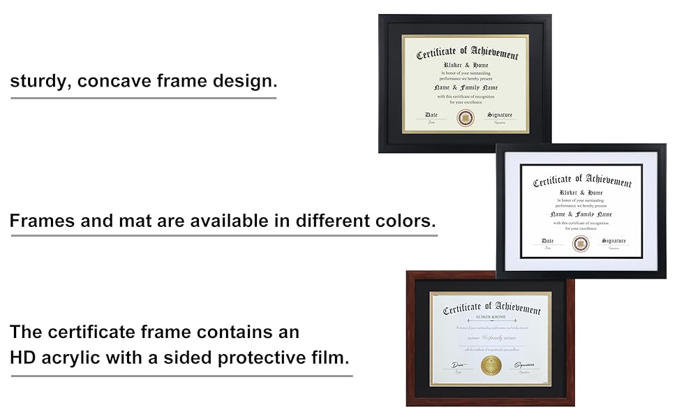 diploma frame